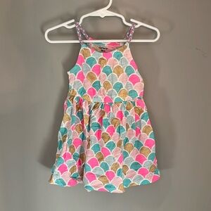 Toddler Girls Lightweight Carters 18M Summer Dress - Mermaid Scale